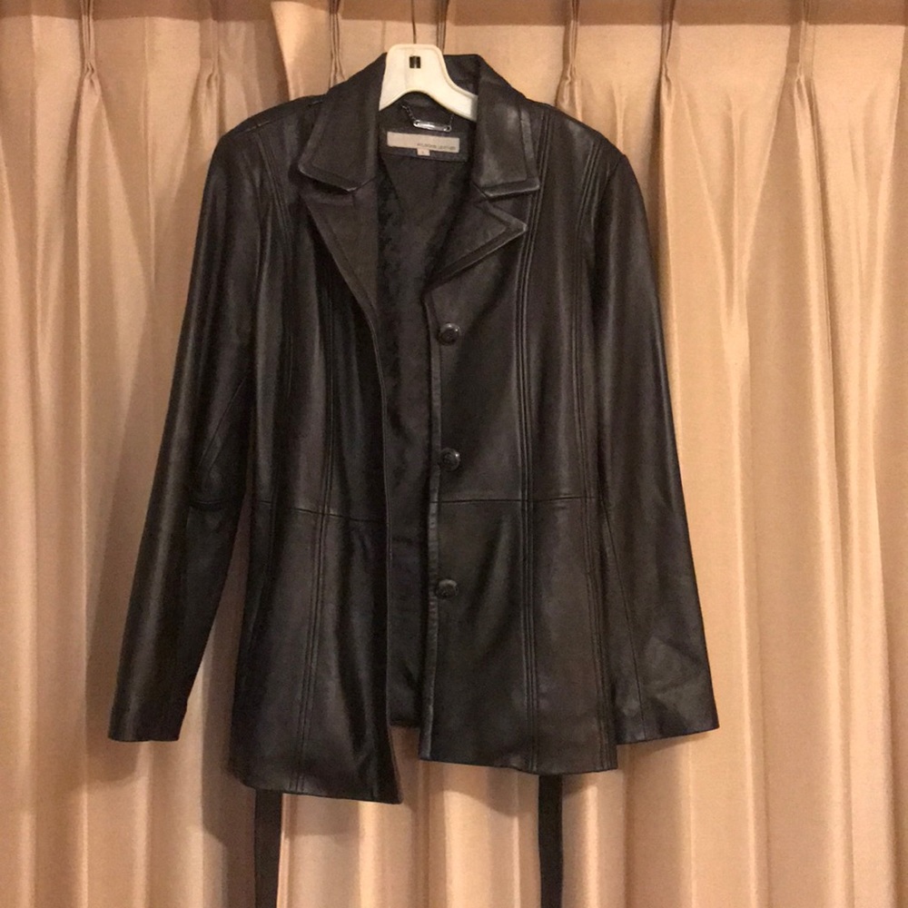 Leather jacket